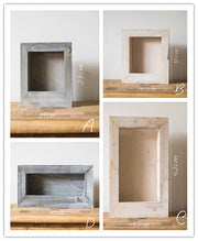 Wall-mounted flower frame
