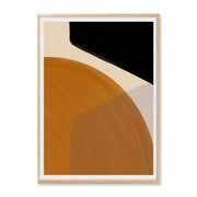 Abstract sofa with frame and background wall